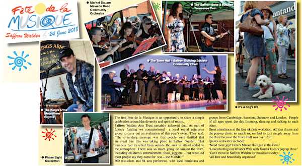 Preview image for blog post - Tennessee Twin - Tennessee Twin wow The Saffron Walden Fete de la Musique