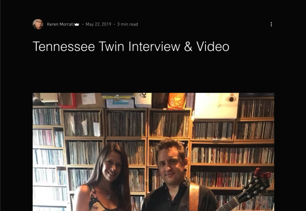 Preview image for blog post - Tennessee Twin - Forever British Country - The Interview!