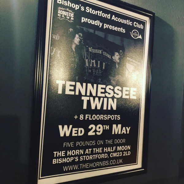 Preview image for blog post - Tennessee Twin - Bishops Stortford Acoustic Club - Thank You!