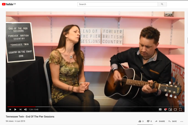 Preview image for blog post - Tennessee Twin - In Session with Forever British Country - Apr 2019