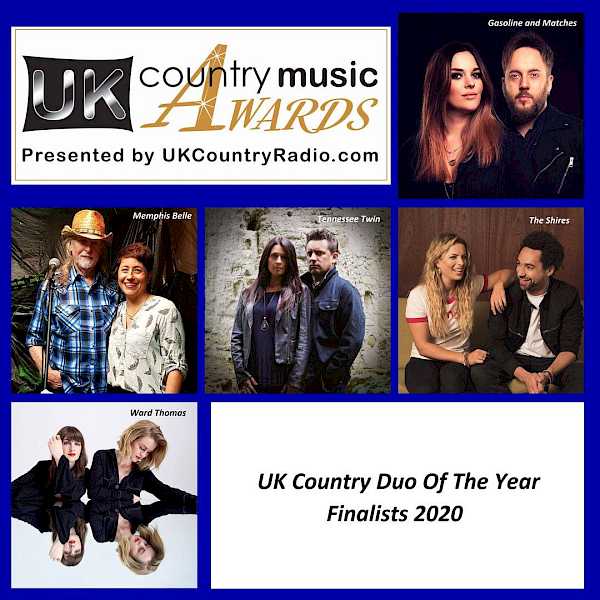 Preview image for blog post - Tennessee Twin - Finalists in the UK Country Music Awards!!!