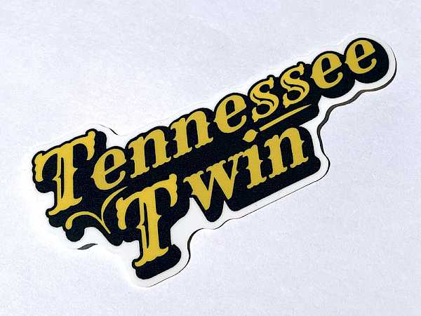 Preview image for blog post - Tennessee Twin - NEW MERCH! Tennessee Twin stickers now available!