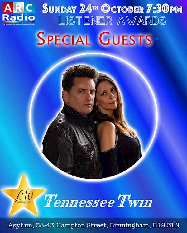 Preview image for blog post - Tennessee Twin - Tennessee Twin to appear at the ARC Radio Awards Show!