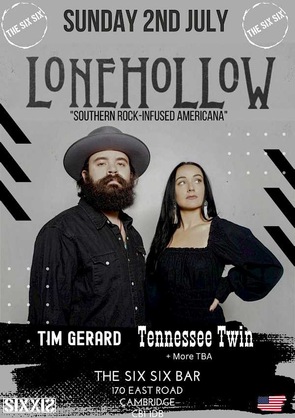 Preview image for blog post - Tennessee Twin - Supporting Nashville duo 'Lonehollow' this weekend in Cambridge!