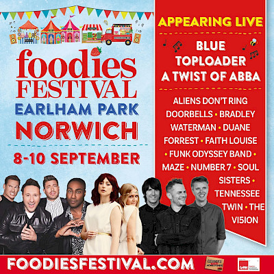 Preview image of Tennessee Twin at Foodies Festival Norwich! blog post