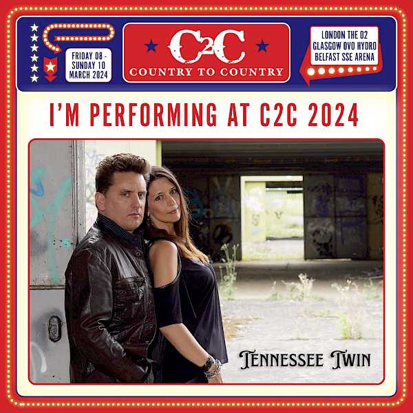 Preview image for blog post - Tennessee Twin - Tennessee Twin to play at Country To Country 2024 Festival at the O2 in London!