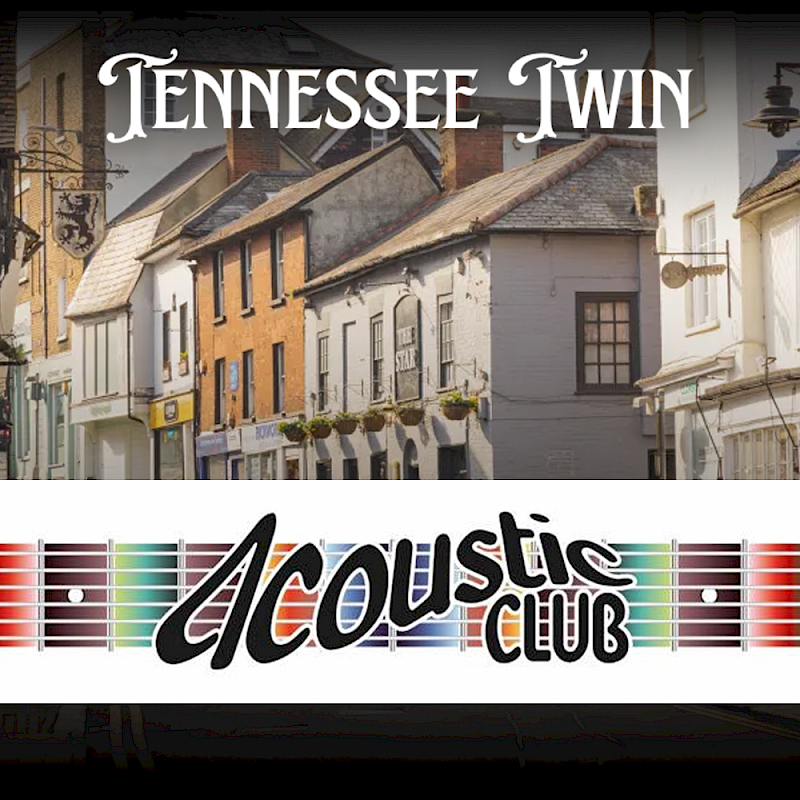 Poster for gig - Bishops Stortford Acoustic Club