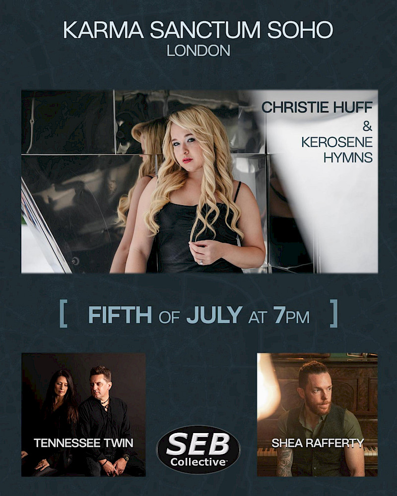 Poster for gig - Karma Sanctum Soho, London