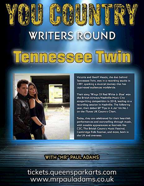 Preview image for blog post - Tennessee Twin to join the 'You Country' Writers Round on 23 May!