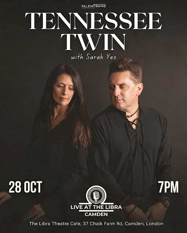 Preview image for blog post - Tennessee Twin - Three weeks until The Libra, Camden!