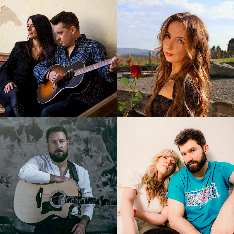 Poster for gig - Cambridge Folk Club - Songwriters Round