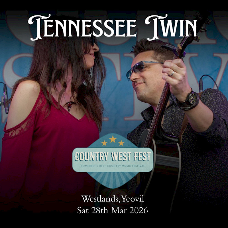 Poster for gig - Country West Fest